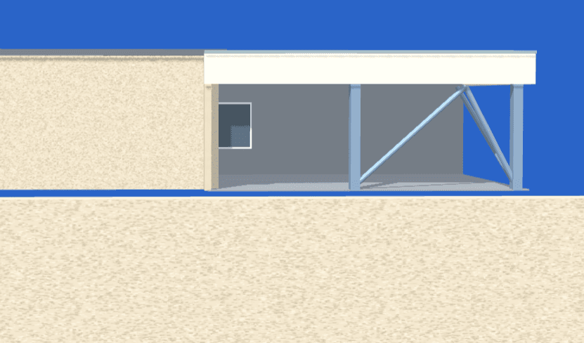 Rain roof