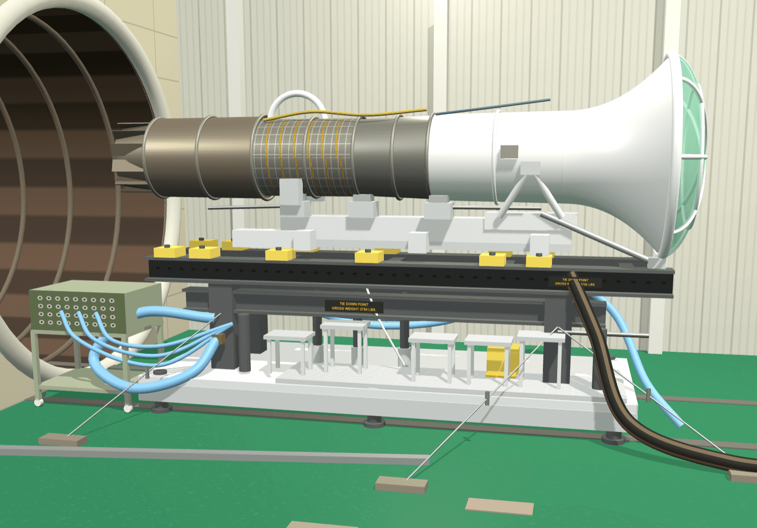 Turbofan Engine Test equipment