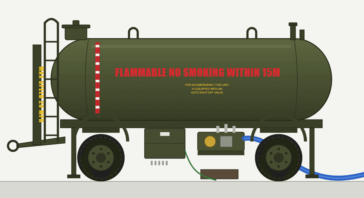 Turbofan fuel tank 2d image