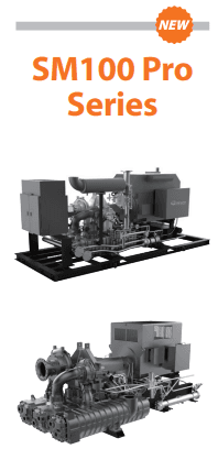 SM100 Pro series oil-free turbo compressor — GENEQ Energy Systems Division