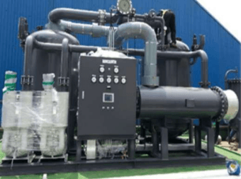 Combination dryer system pairing an indirect refrigerated dryer with a desiccant dryer