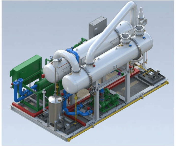 Large-capacity (30,000 Nm³/h) indirect dryer by GENEQ