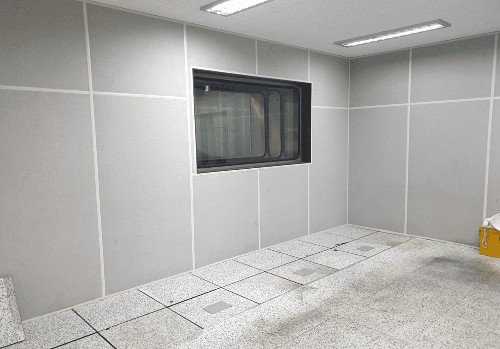 Removal of racks and console desk