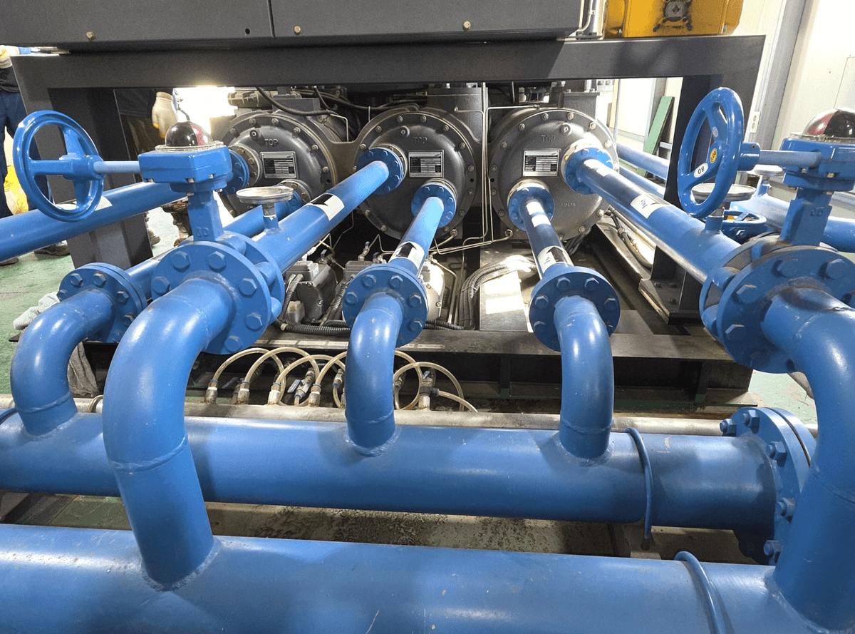 Cooler cleaning work by GENEQ